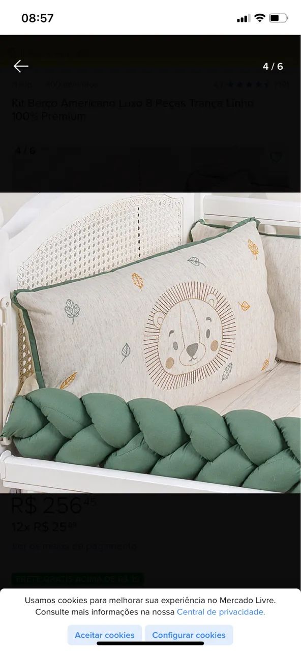 Kit berço americano - Foto 5