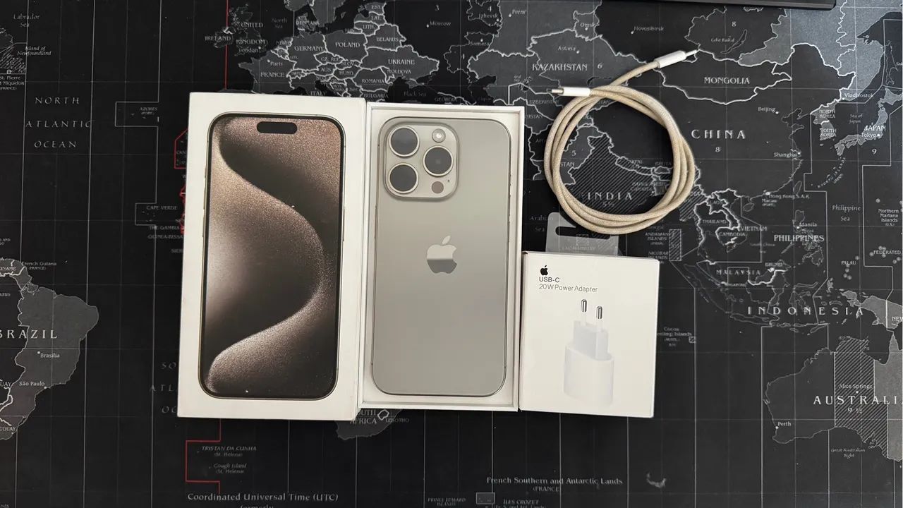 iPhone 15 Pro - Natural Titanium