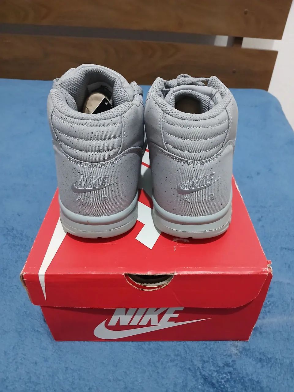 Nike Air Trainer 1 Mid SP - Cinza - Foto 2