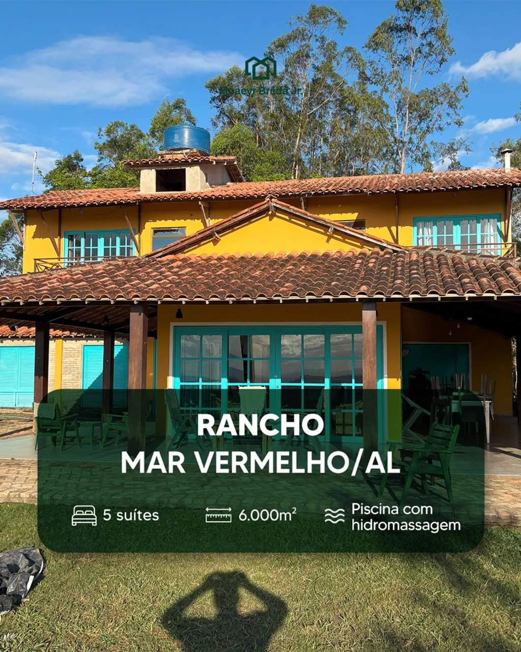 Rancho em Mar Vermelho/AL