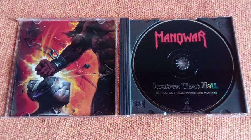 CD Importado: Louder Than Hell by MANOWAR - Foto 2