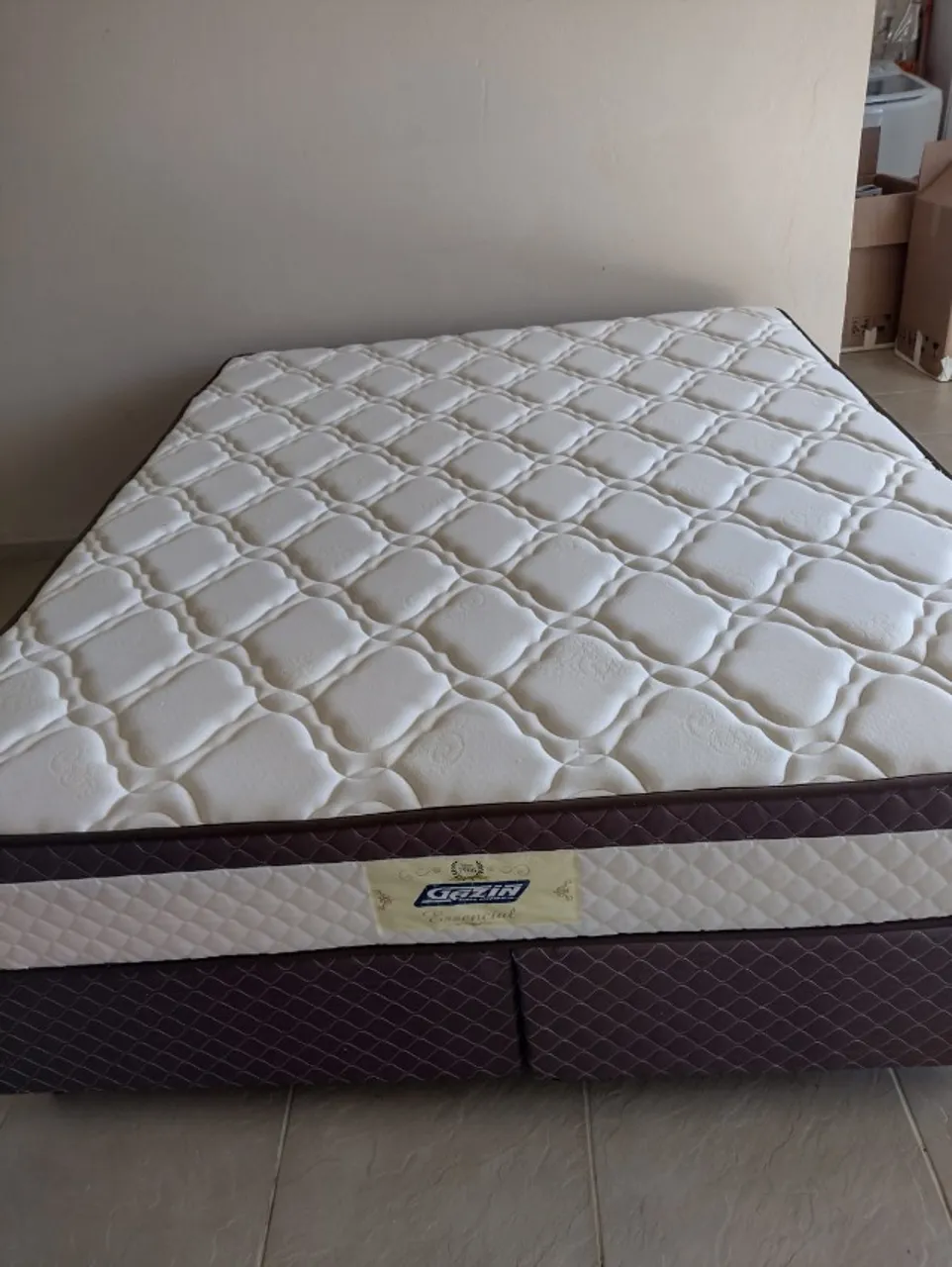 Conjunto cama Box queen