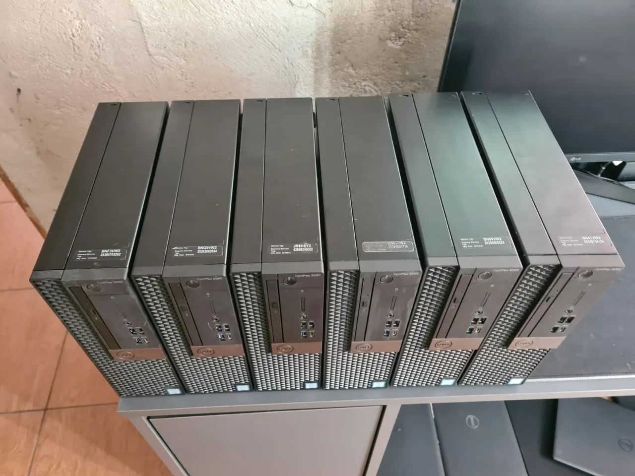 1.500 cada. 5 Computadores Dell otiplex 5060 i7 oitava geração, 8gb ram, ssd nvme 512gb. - Foto 5