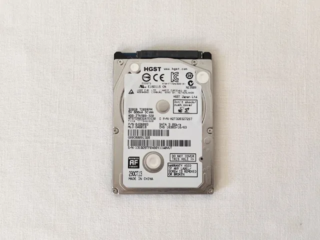 Disco Rígido HD Para Notebook 2.5" 320GB HGST Z7K500