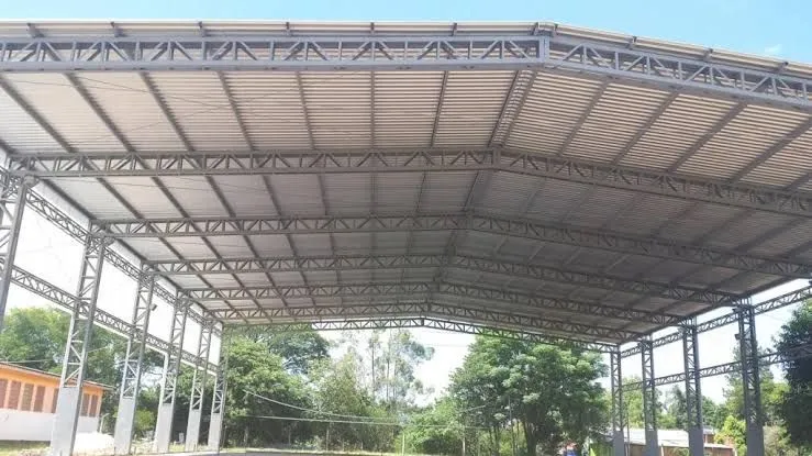 Barracao estrutura metálica