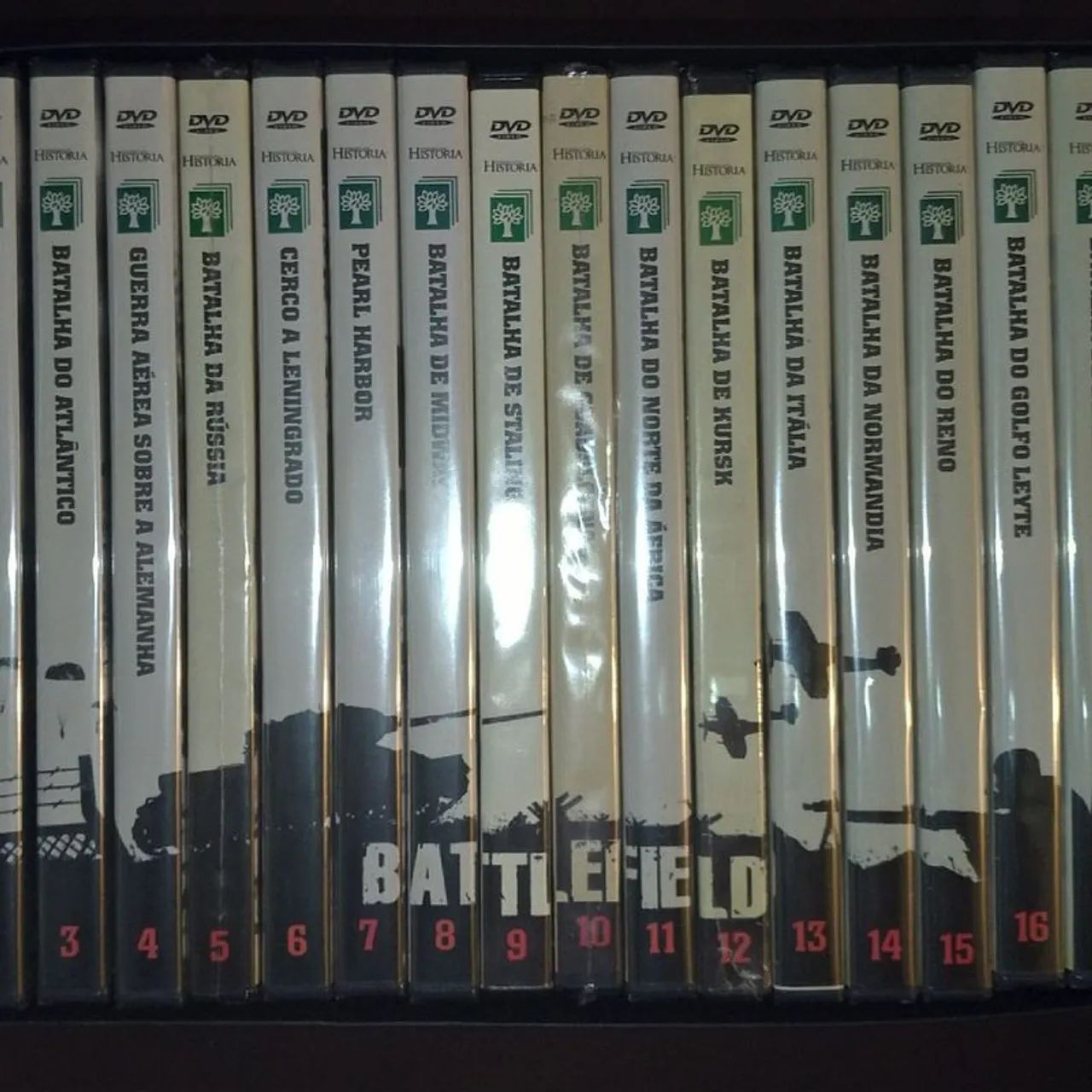 Coleção Battlefield - DVD's História