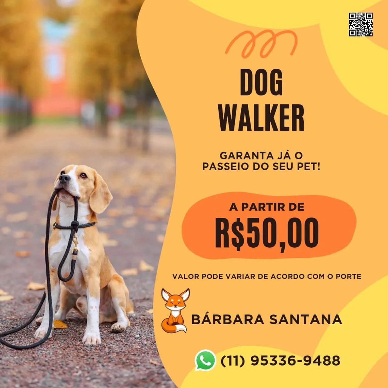 Passeio com cachorro 