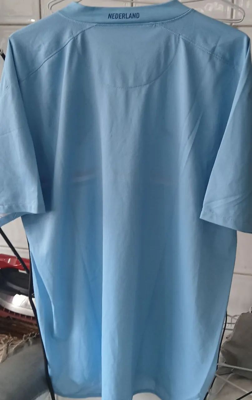 Camisa Holanda Nike Euro 2008 Austria Suica Azul Nova Tam. XL
