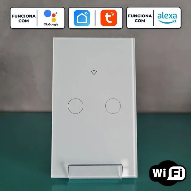 Interruptor Inteligente Wi-Fi - 2 botões