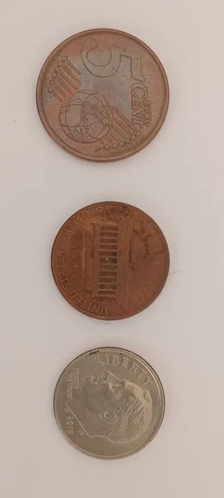 Moedas antigas - Coleção - Foto 6
