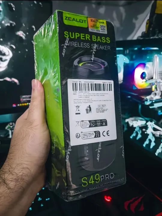 (Lacrada) Caixa de som Zealot S49 Pro 20W  - Foto 6