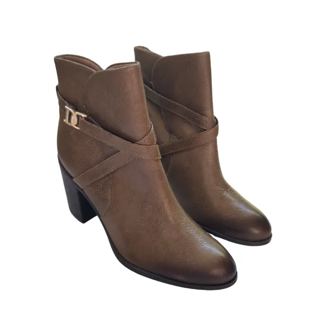 Nova Tam 35 - Bota Dumond Couro Cerde - salto 9cm Original