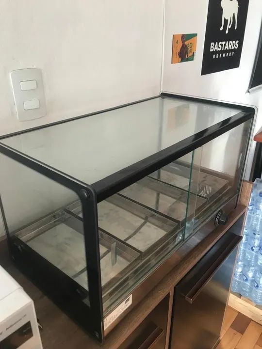 ESTUFA VITRINE TITÃ PARA SALGADOS 04 BANDEJAS - 250WATTS 220V - Foto 2