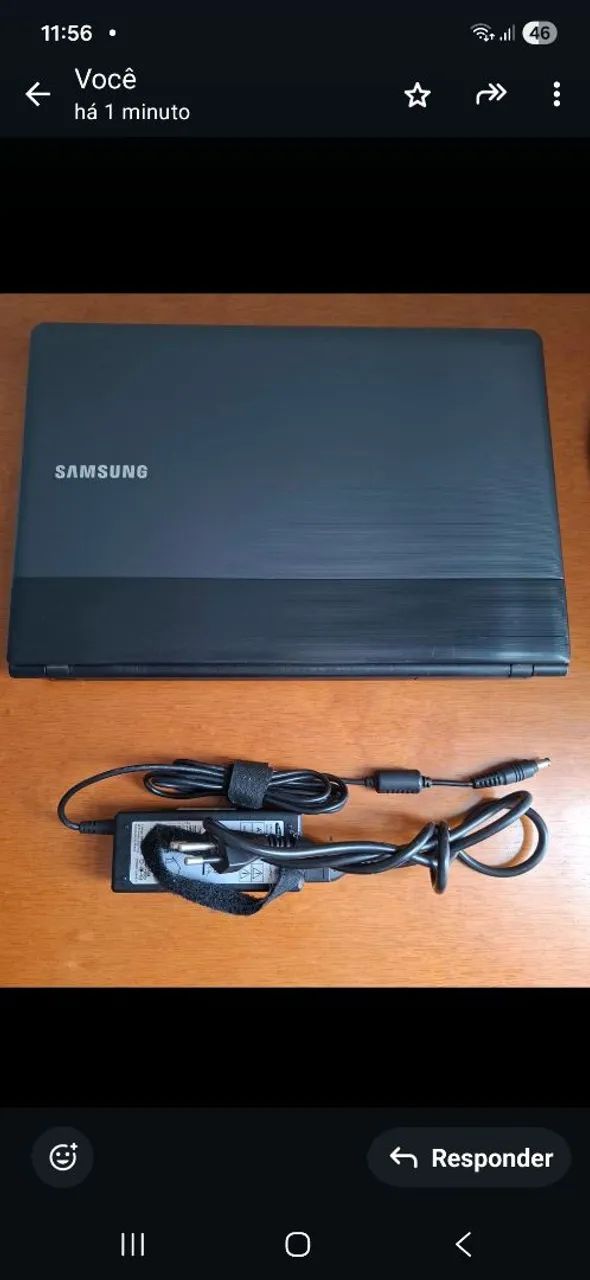  Notebook Samsung 480 GB SSD 4GB Ram . Processador I5 2450M. - Foto 2