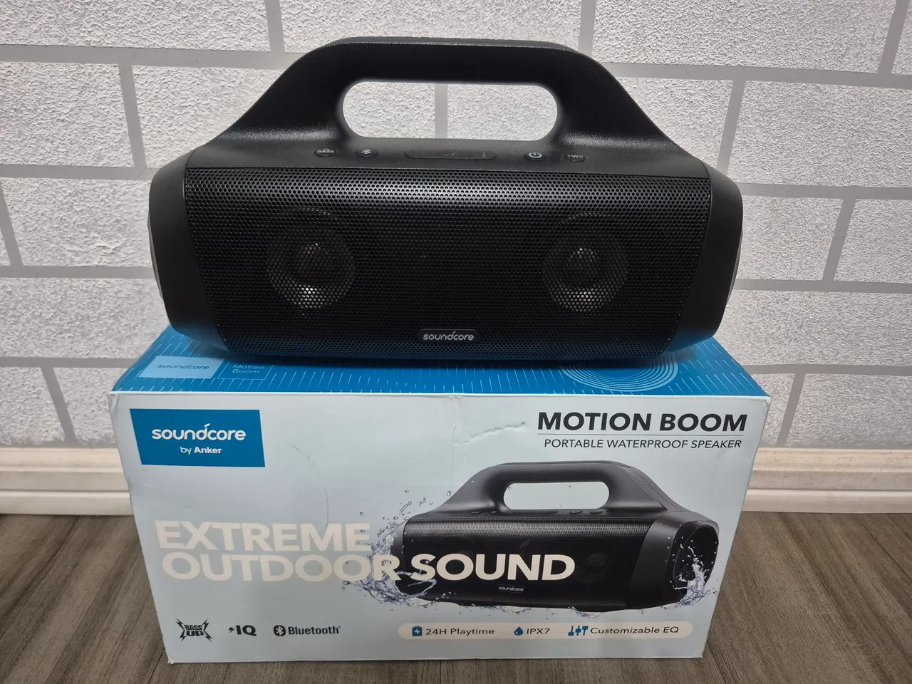 Caixa de som Bluetooth Anker Soundcore Motion Boom