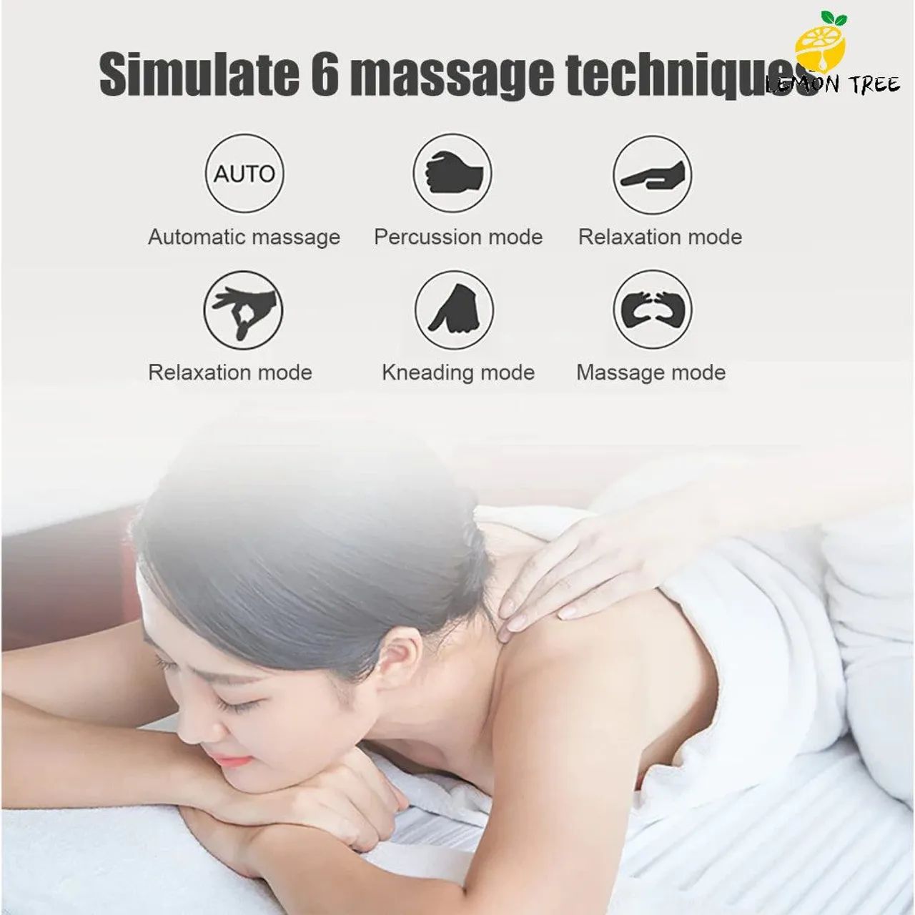 Massageador Muscular Elétrico para Dor nas Costas, Ombros, Pernas e Mais - Foto 6
