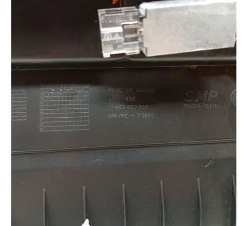 Porta Luvas Completo Volkswagen Polo Virtus Tsi 2018 2019 2020 2021 - Foto 9