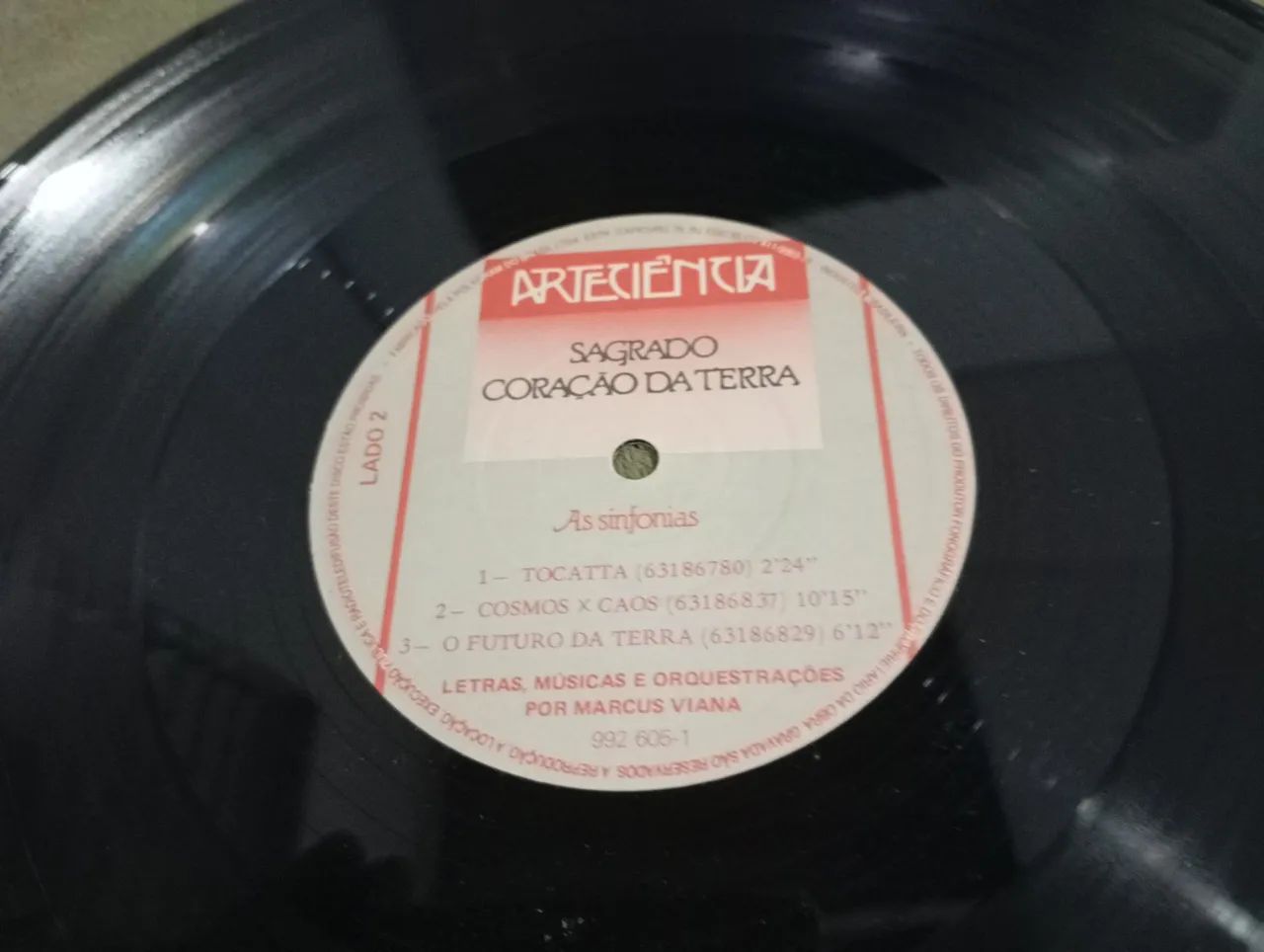 Disco de Vinil Sagrado Coração da Terra - Flecha - Foto 4