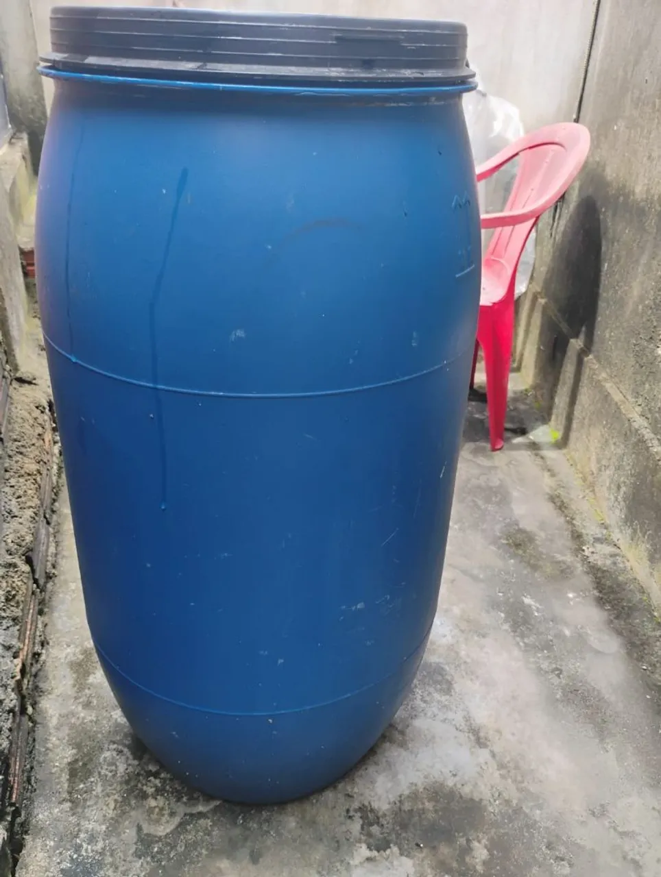 Tambor Azul Grande
