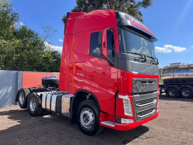 Volvo FH 500 6X2T Globetrotter 2021 Teto Alto Automático Completo Revisado Concessionária - Foto 2