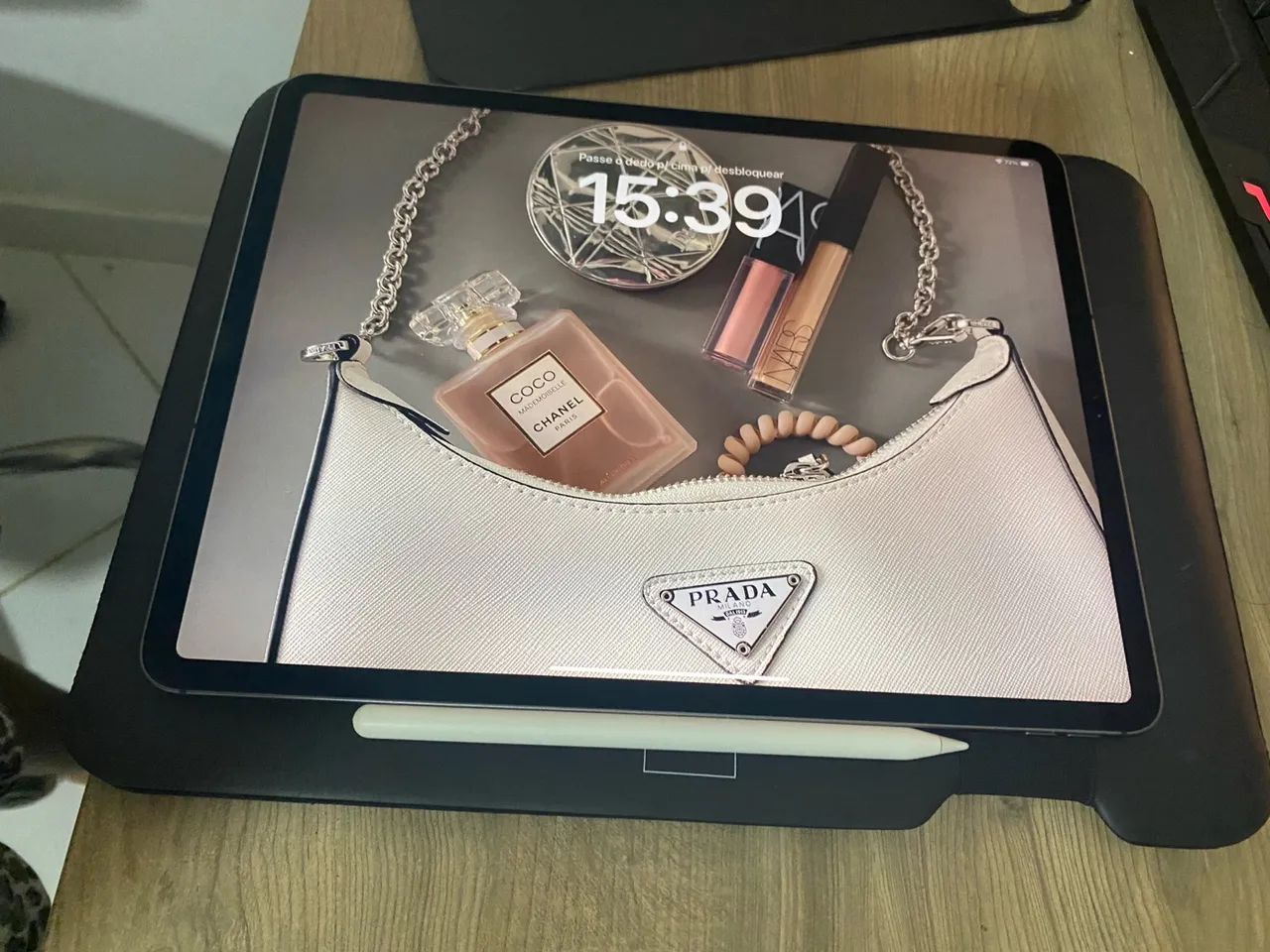 iPad Pro 12,9 polegadas 3 geração+capa+penci+estojo+carregador original  - Foto 3