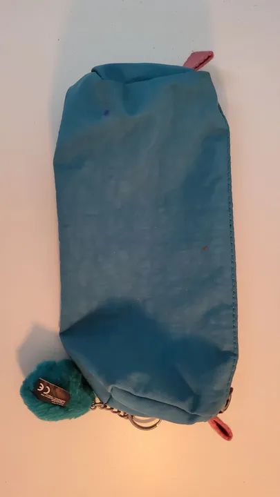 Estojo Kipling Azul com chaveiro - Foto 2