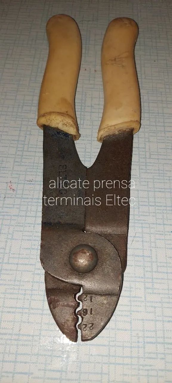 Alicate Prensa Terminais Eltec