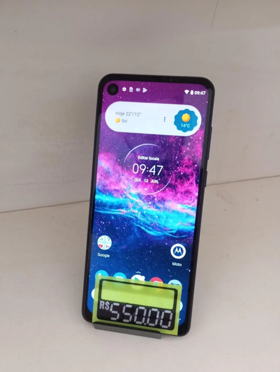 Moto One Action Semi Novo