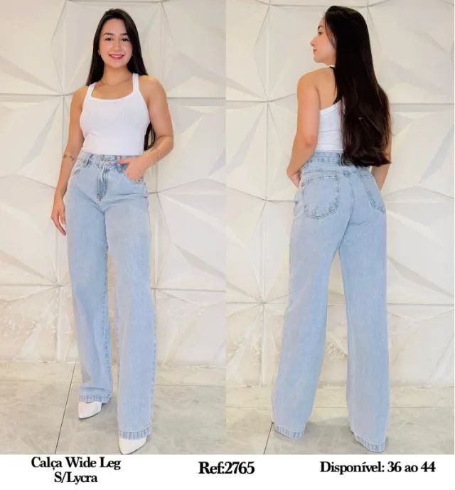 Calça Wide Leg , Preço de Atacado - Foto 2