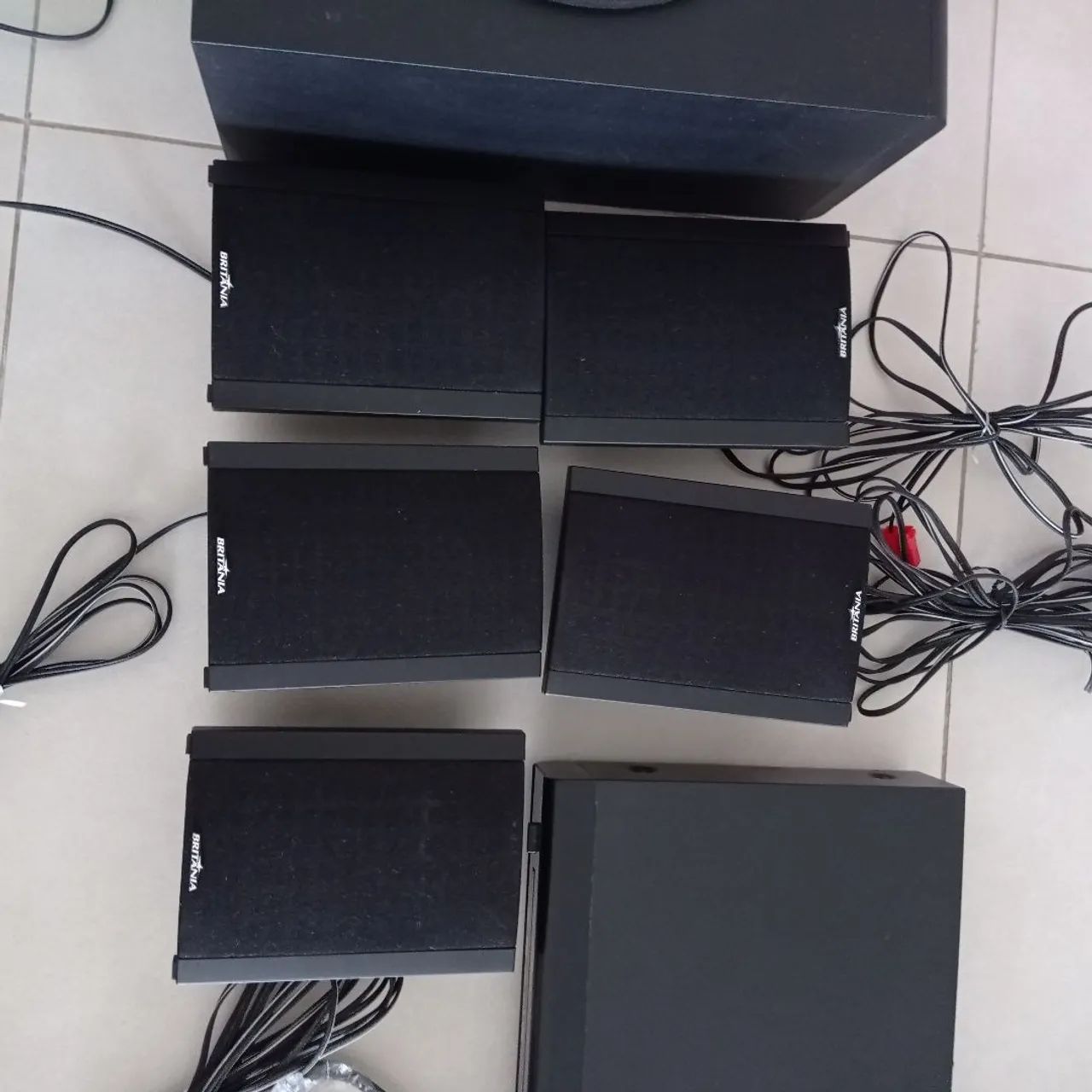 Home Theater 5.1 Completo com Subwoofer - Foto 4