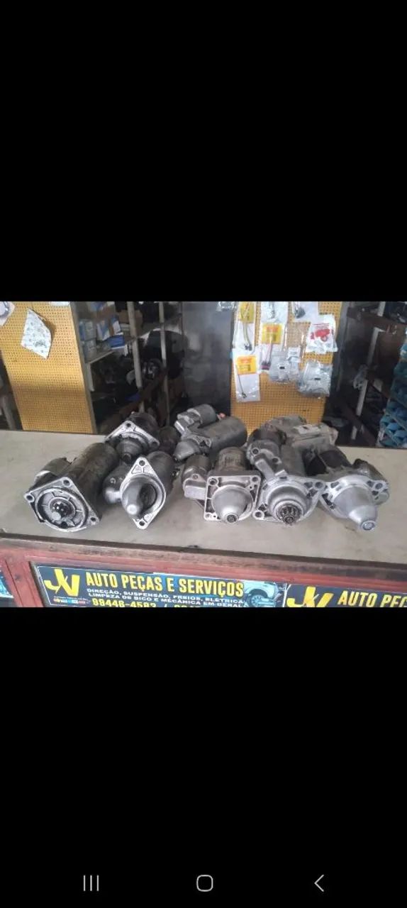 MOTOR DE PARTIDA VARIAS MARCAS E MODELOS,  LEIA;