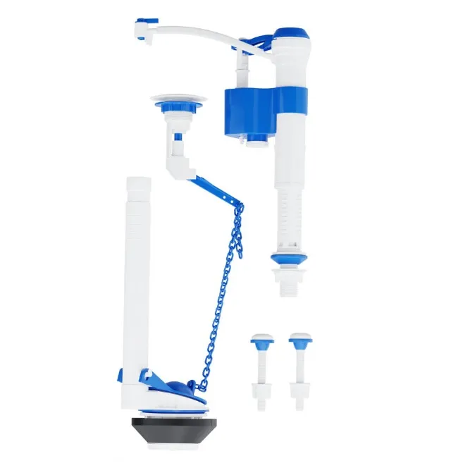 Kit Completo Universal Reparo Caixa Acoplada - Botão Superior (BLUKIT - Ref.340215)
