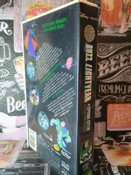 Vhs Disney Pixar - Buzz Lightyear do Comando Estrelar - A Aventura Começa - Foto 4