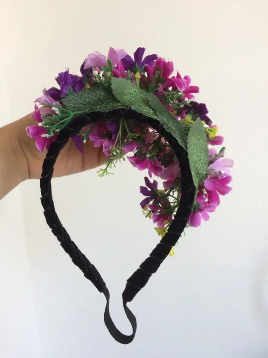 arco de flores lilás - carnaval - Foto 3