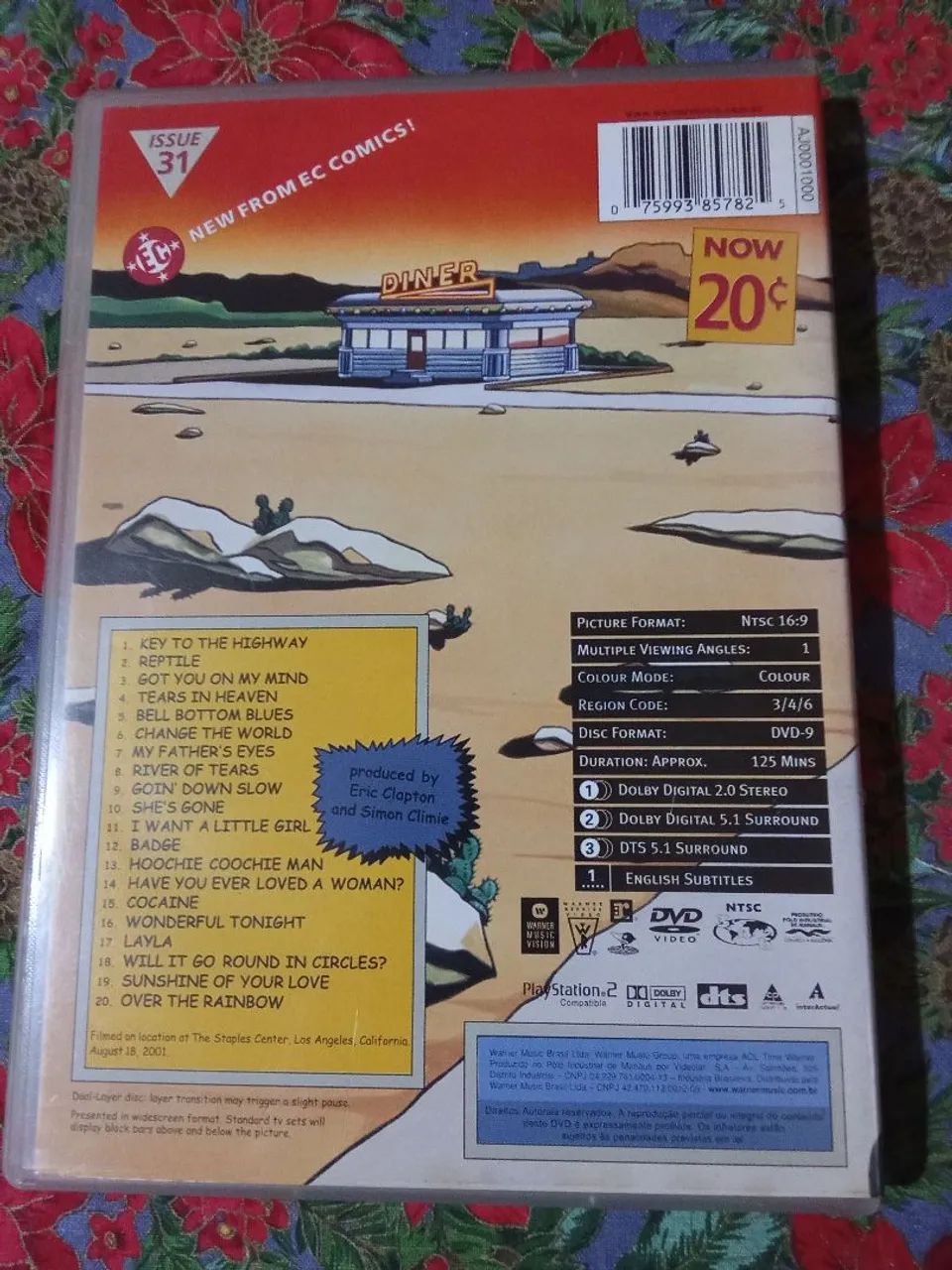 Eric Clapton - Live On Tour 2001 (DVD) - Foto 2