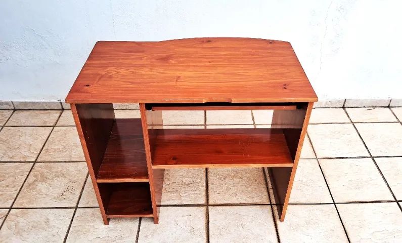 Mesa para Computador com Gaveta Retratil para Teclado - Foto 4