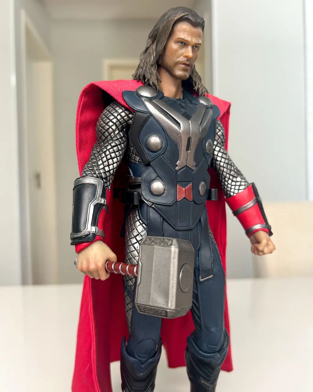 Action Figure Thor Original Crazy Toys 31 cm boneco - Foto 4