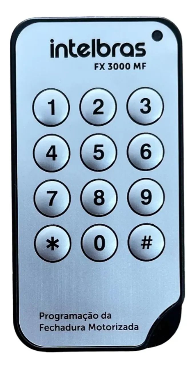 Controle Remoto Da Fechadura Fx 3000 Mf Intelbras Original Prata - Foto 4