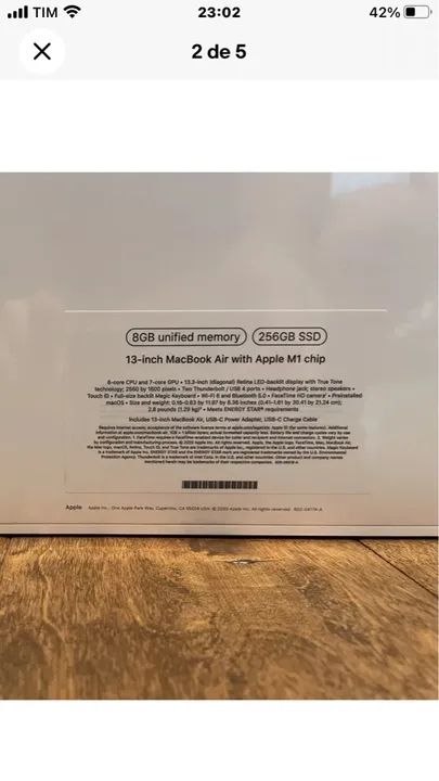 MacBook Air M1 13.3 - Foto 2