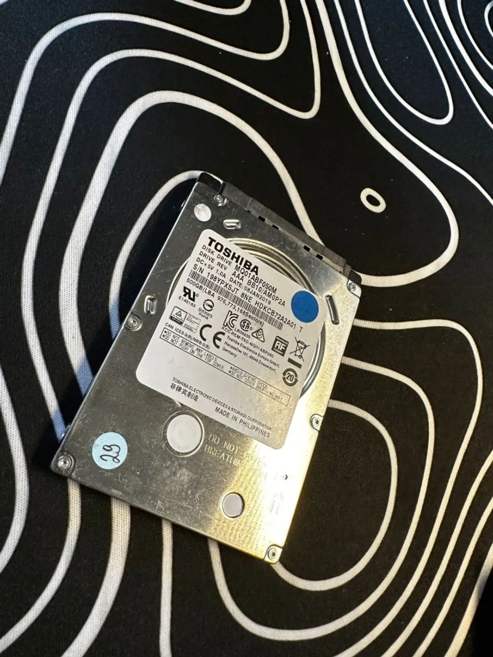 HD notebook 500gb