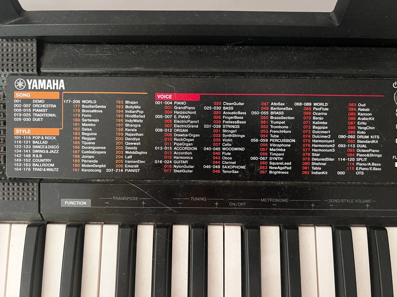 Teclado Yamaha  - Foto 5