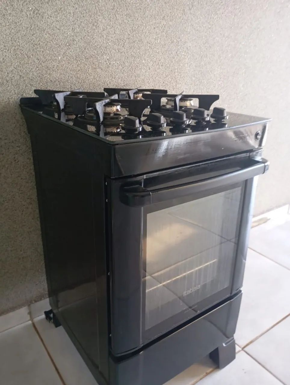 Fogão 4 bocas Itatiaia com mesa de vidro - Foto 2