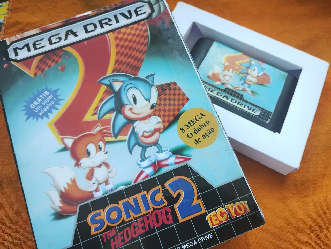 SONIC 2 MEGA DRIVE ORIGINAL - Foto 4