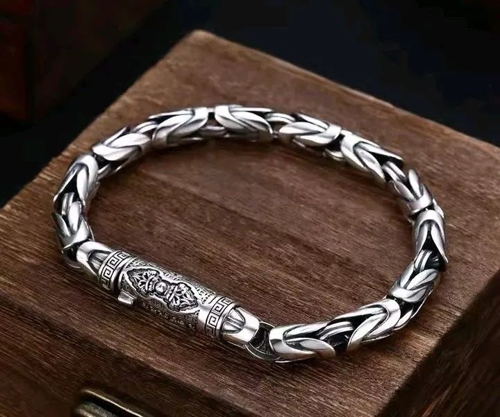 pulseira peruana prata 925 (importada) 