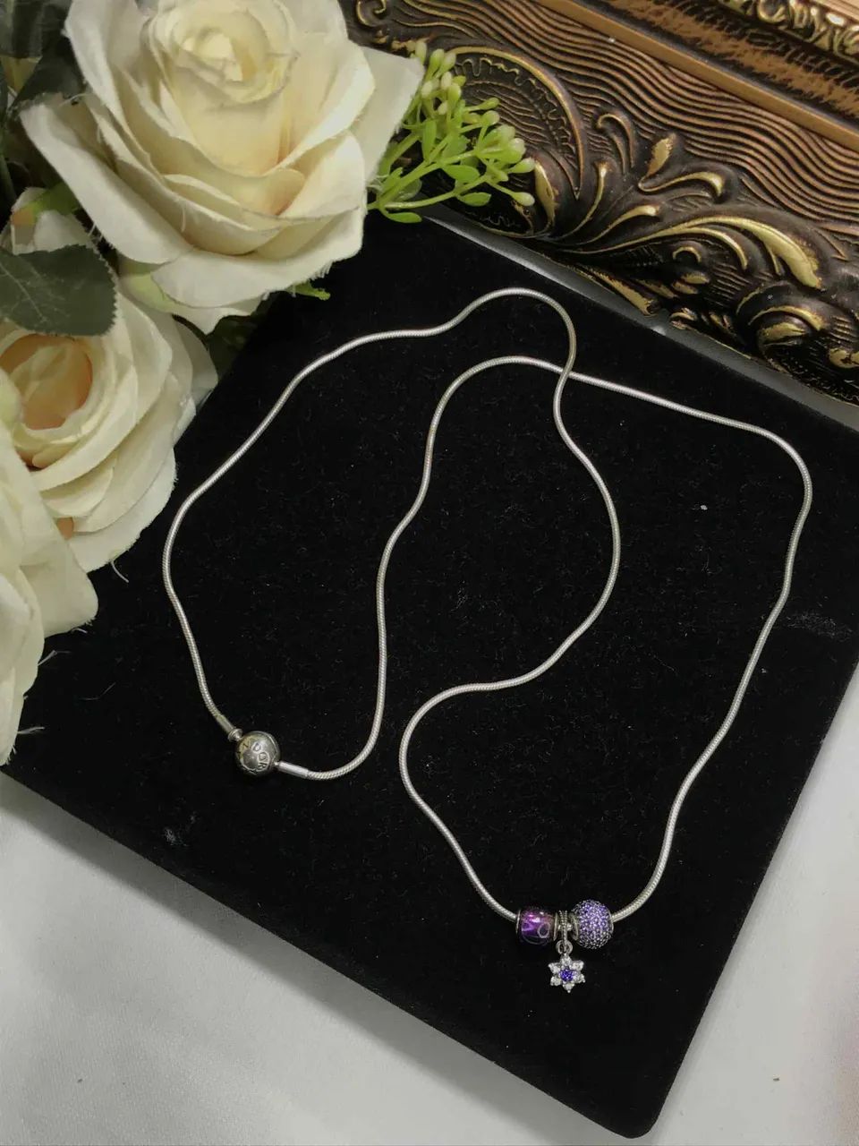 Colar com Pingente Pandora Original - Foto 3