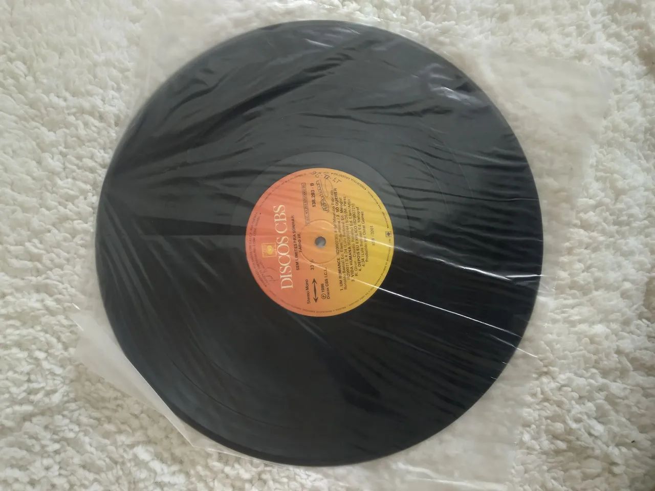 Disco de Vinil Fabio Jr. - Sem Limites pra Sonhar - Foto 3