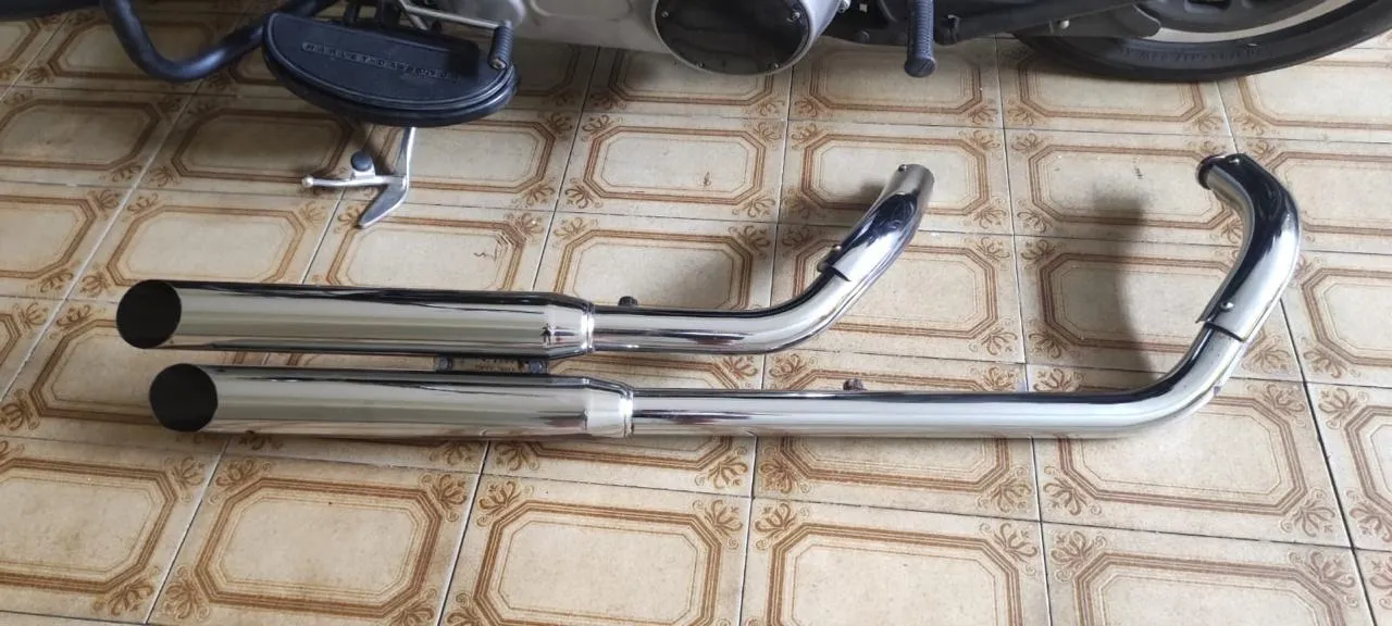 Escapamento Cromado para Shadow 750