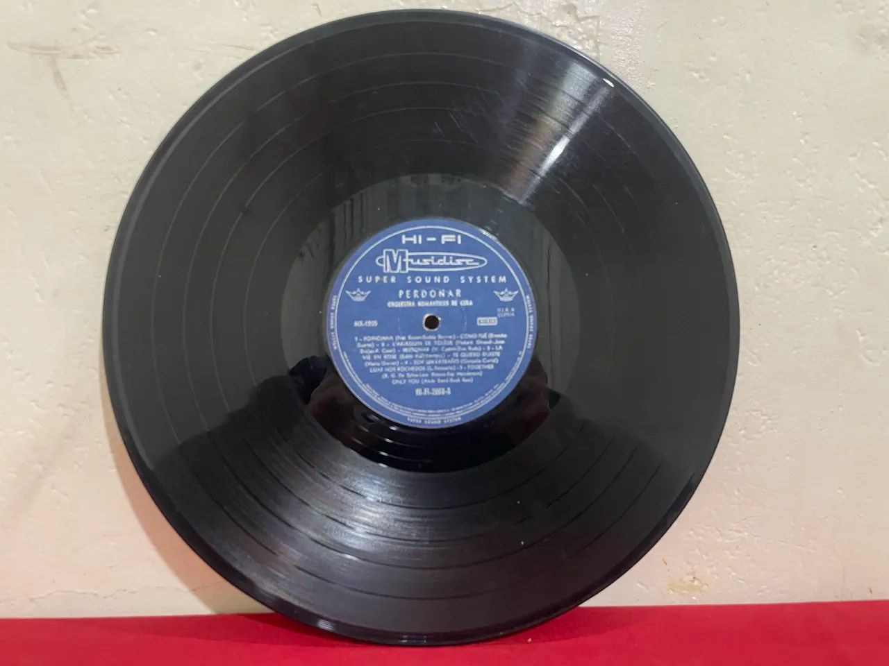 Disco de Vinil Perdonar Orquestra Românticos de Cuba  - Foto 3