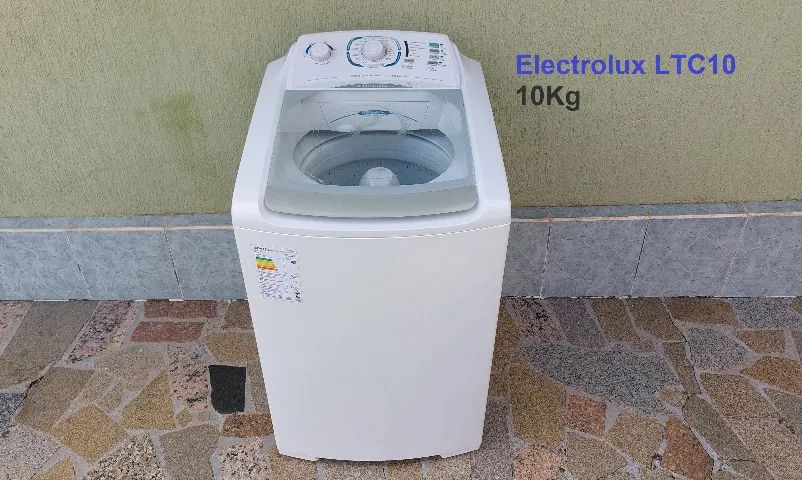 Máquina de Lavar Electrolux 10kg Turbo Capacidade - LTC10 - ac. cartão