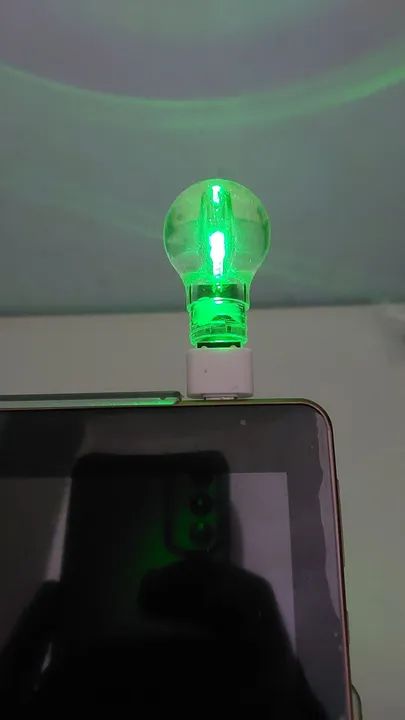 Pen drive de lâmpada